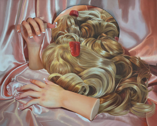 Wig with Hands and Tongue